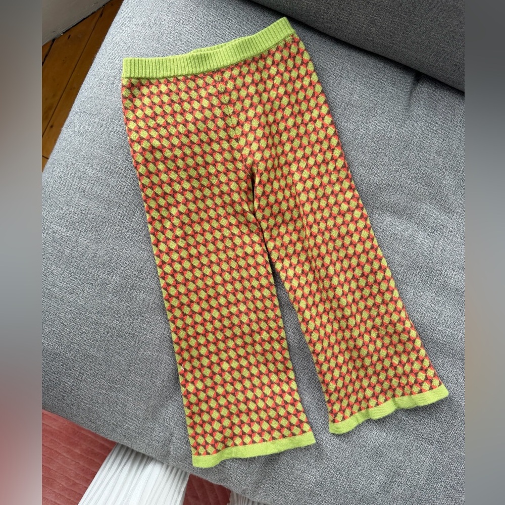 Knit Planet kids 100% washable merino wool pant size 6
